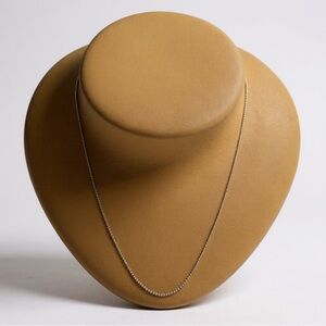 “Sterling Silver 925 Ball Bead Chain Necklace – Classic Layering Piece”